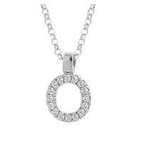 Collana Artlinea Donna in Argento Zircone ZCS4/O-LB - ZCS4/O-LB